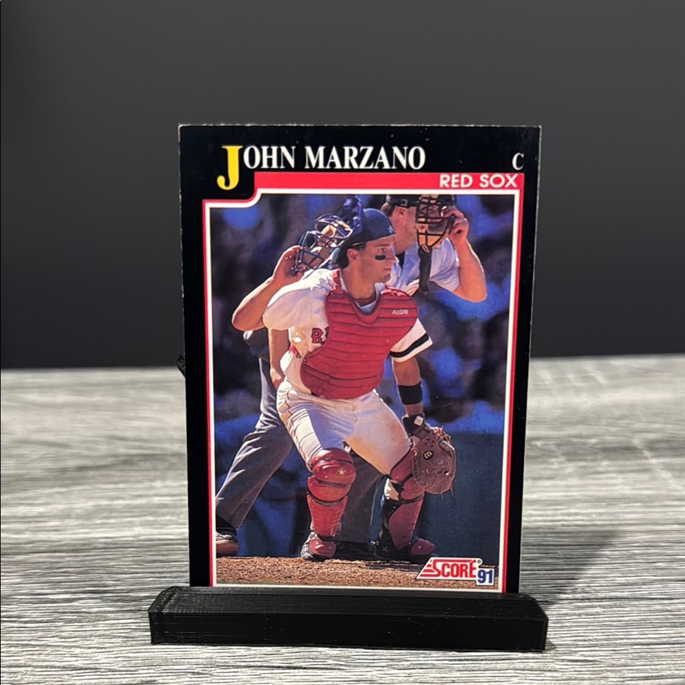 MLB | Score 91 #831: Boston Red Sox: John Marzano (1991) - Vintage Baseball Card